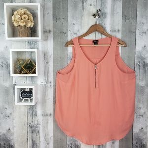 2/$20 Torrid | Sheer Tank Blouse